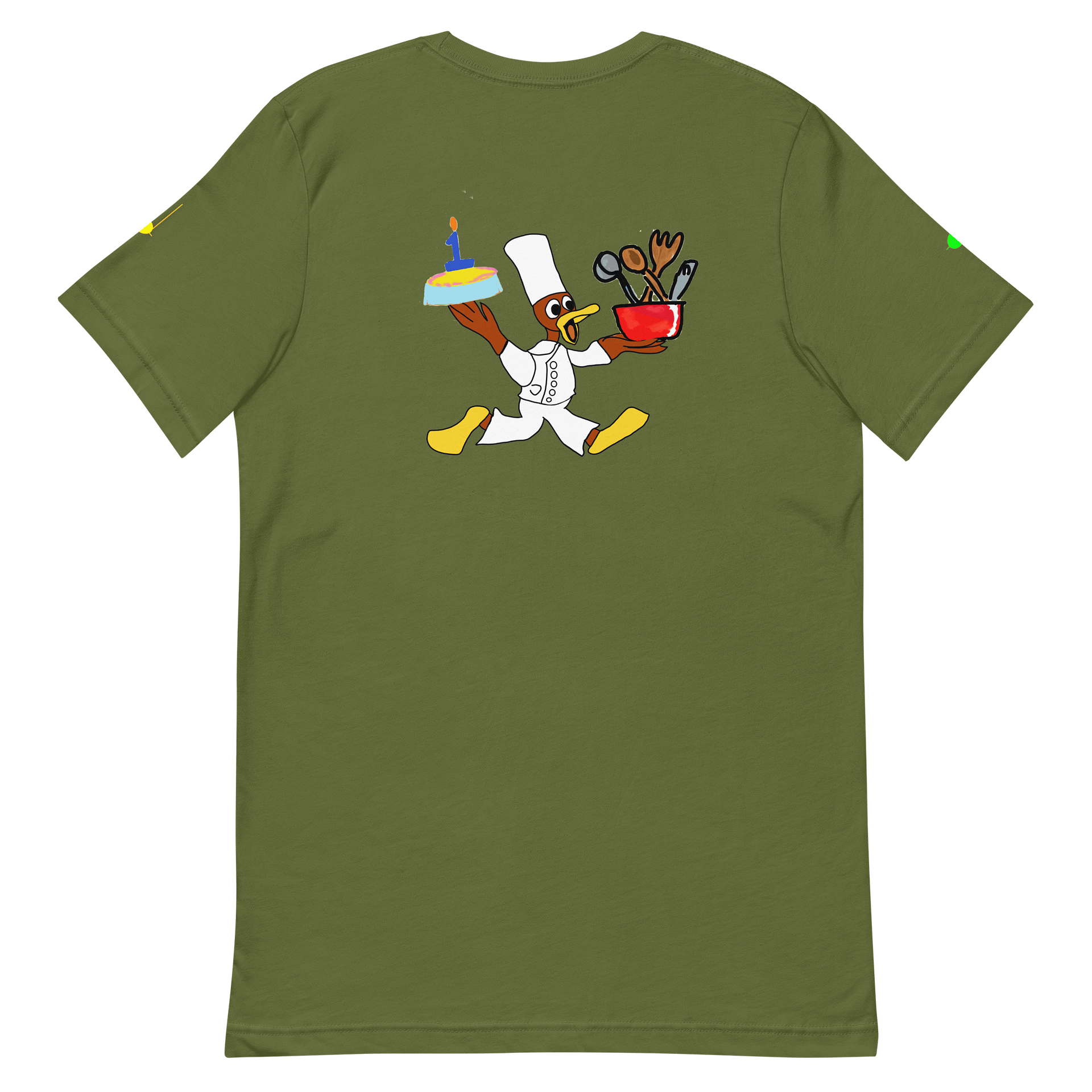 Popcorn Anime Chef Ducky Kazoo Birthday T-Shirt product image (6)