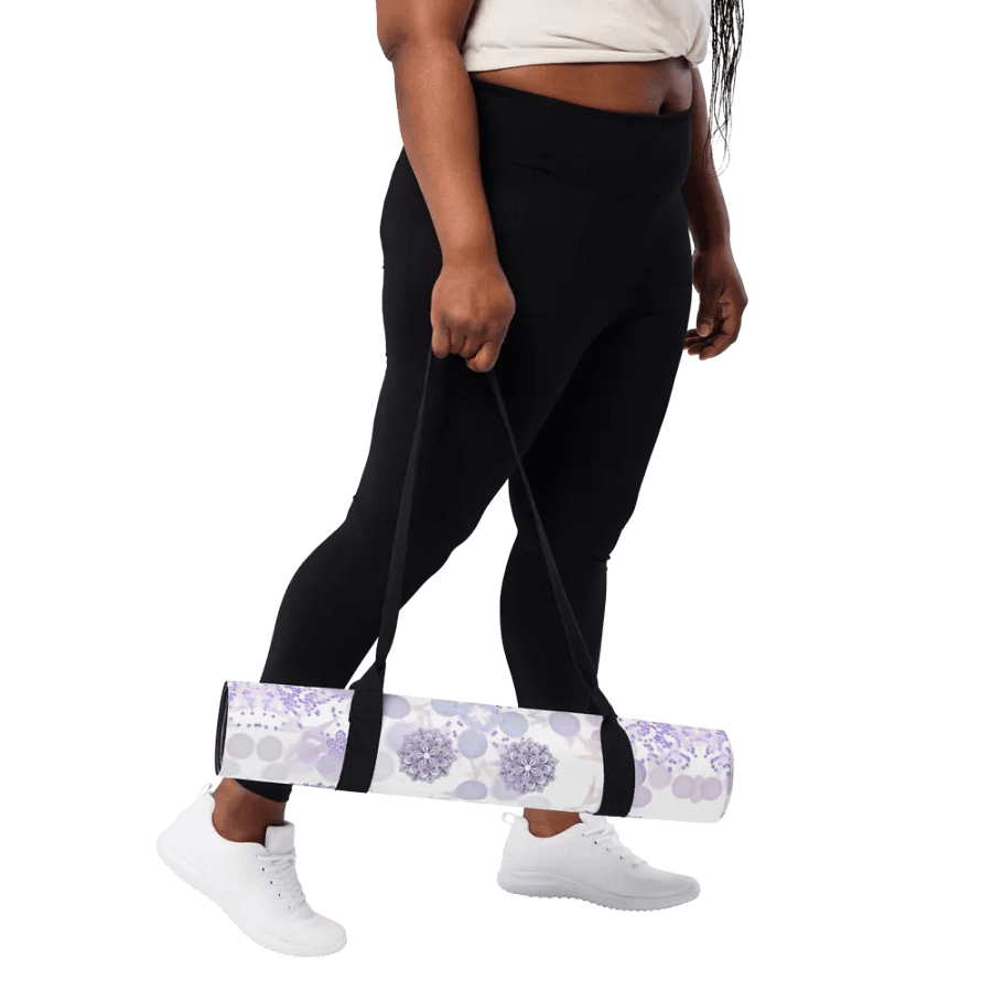 Lilac Mandala Yoga Mat product image (3)