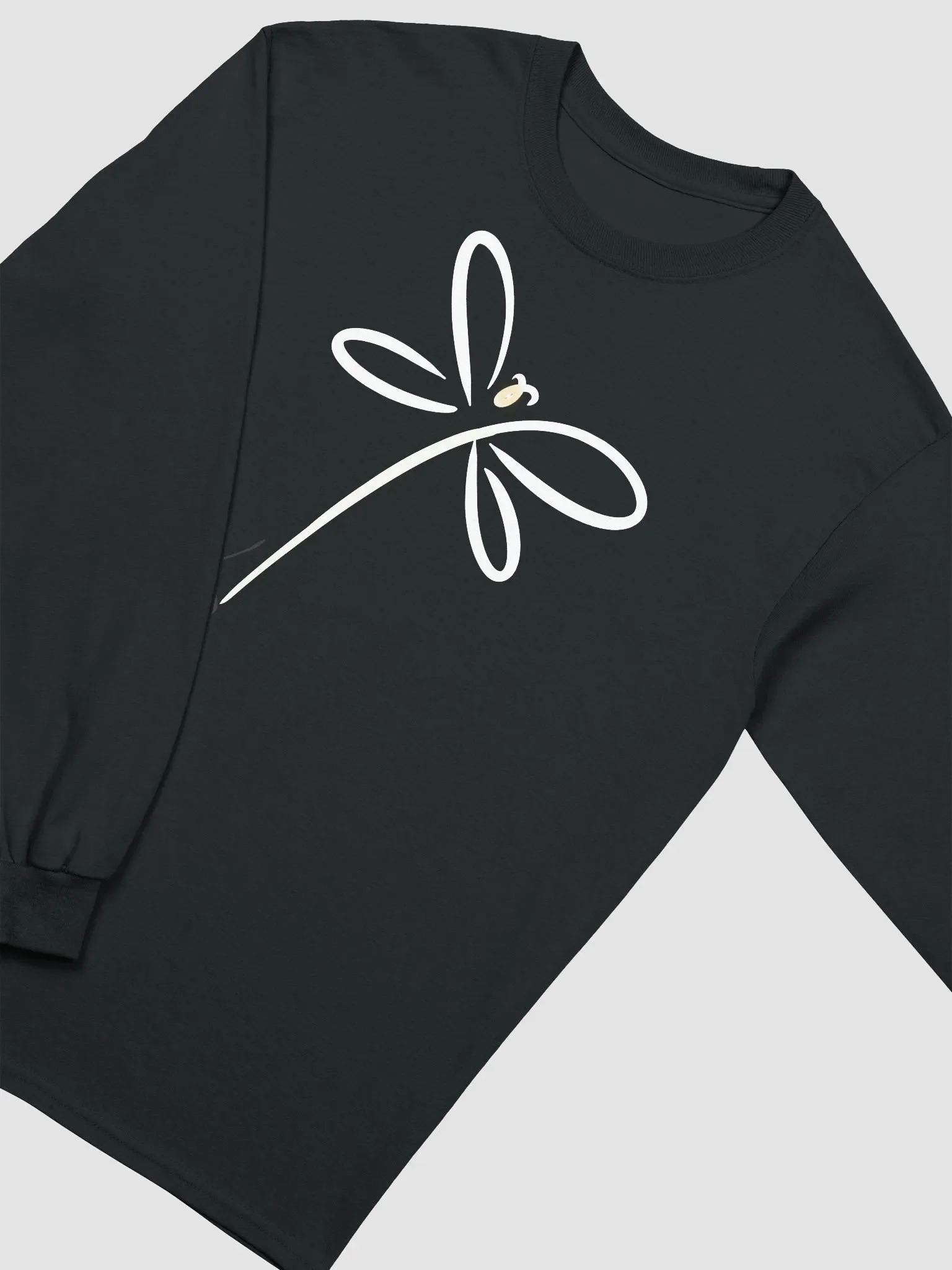 sweat shirt with stylish dragonfly design. Minimilist style product image (3)