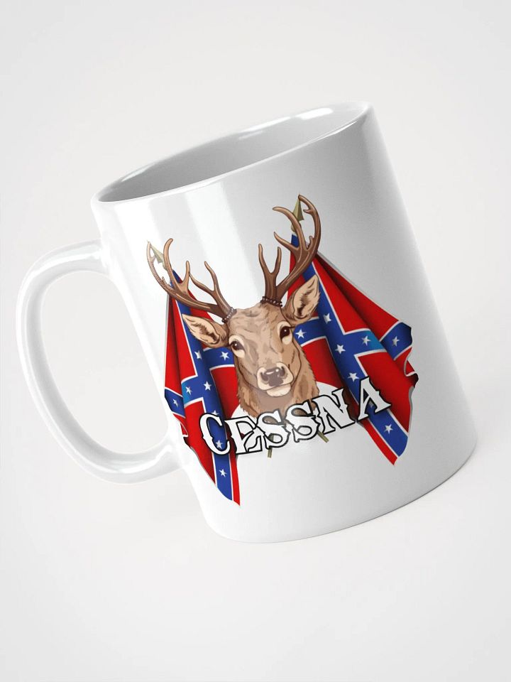 "Cessna" Rebel Redneck Deer - White Mug product image (1)