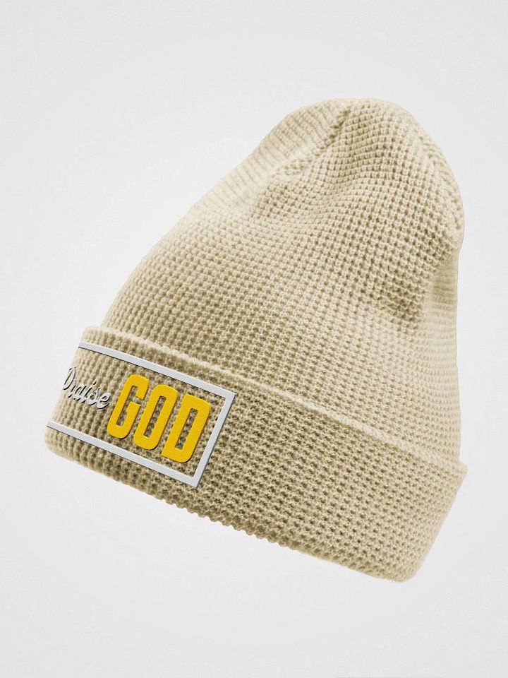 Praise God Waffle Beanie product image (2)
