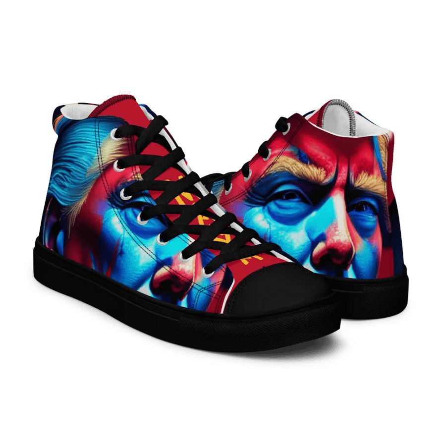 Blue and Red Mens High Tops product image (11)