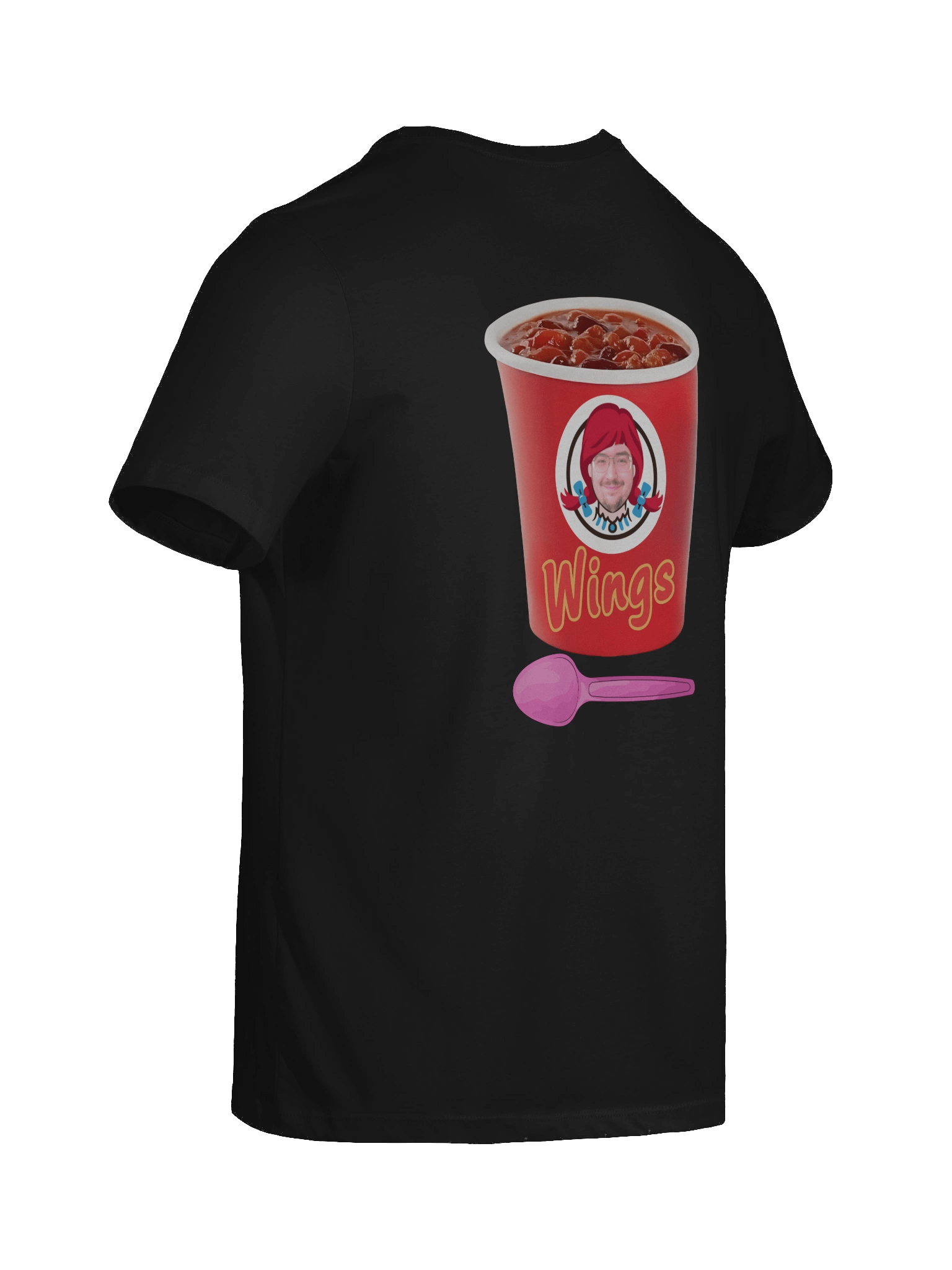 [WOR Shop] Wings Chili - Women's Graphic Tee [white letters] product image (10)