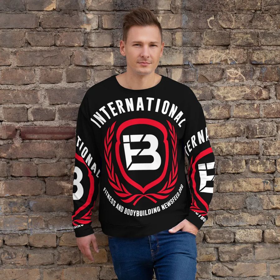 IFBNewsfeed.Org's All-Over Print Recycled Unisex Sweatshirt product image (12)