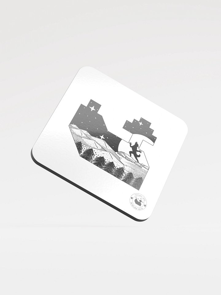 Cry of the Wolf - Halloween 2025 Ltd. Cork Coaster product image (1)