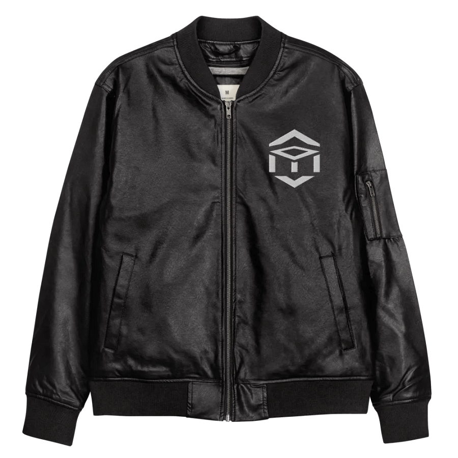 TET Leather Bomber Jacket product image (10)