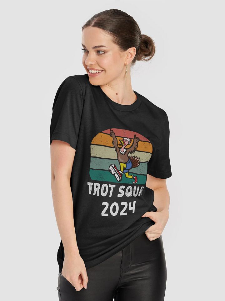 Thanksgiving Turkey Trot Squad 2024 Turkey T-Shirt product image (2)