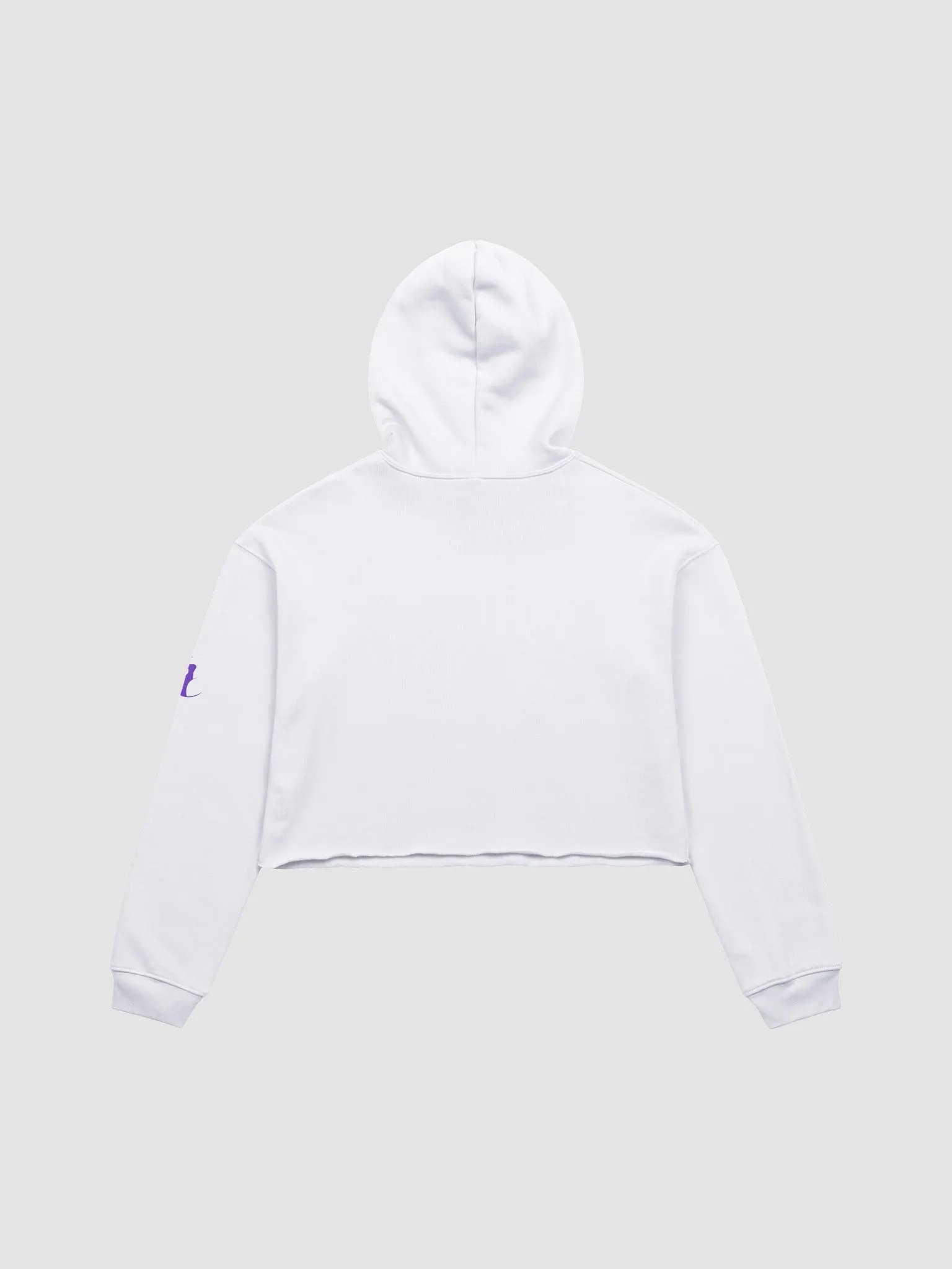 KawaiiKitten Essential Super White Crop Hoodie product image (30)