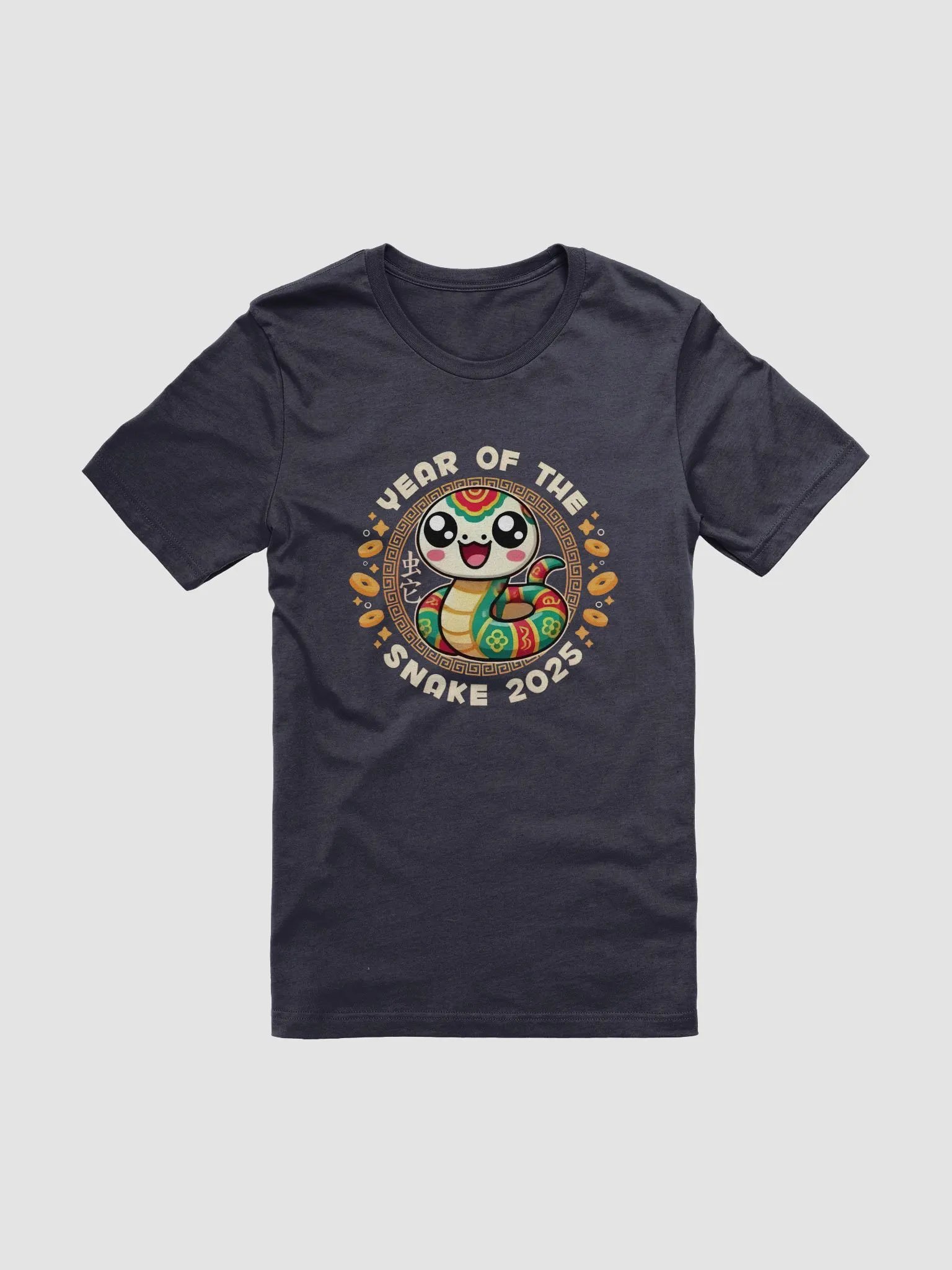 Year of the Snake 2025 Cartoon T-Shirt product image (57)