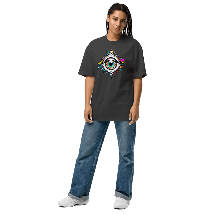[Open Eye] Oversized T-Shirt product image (9)