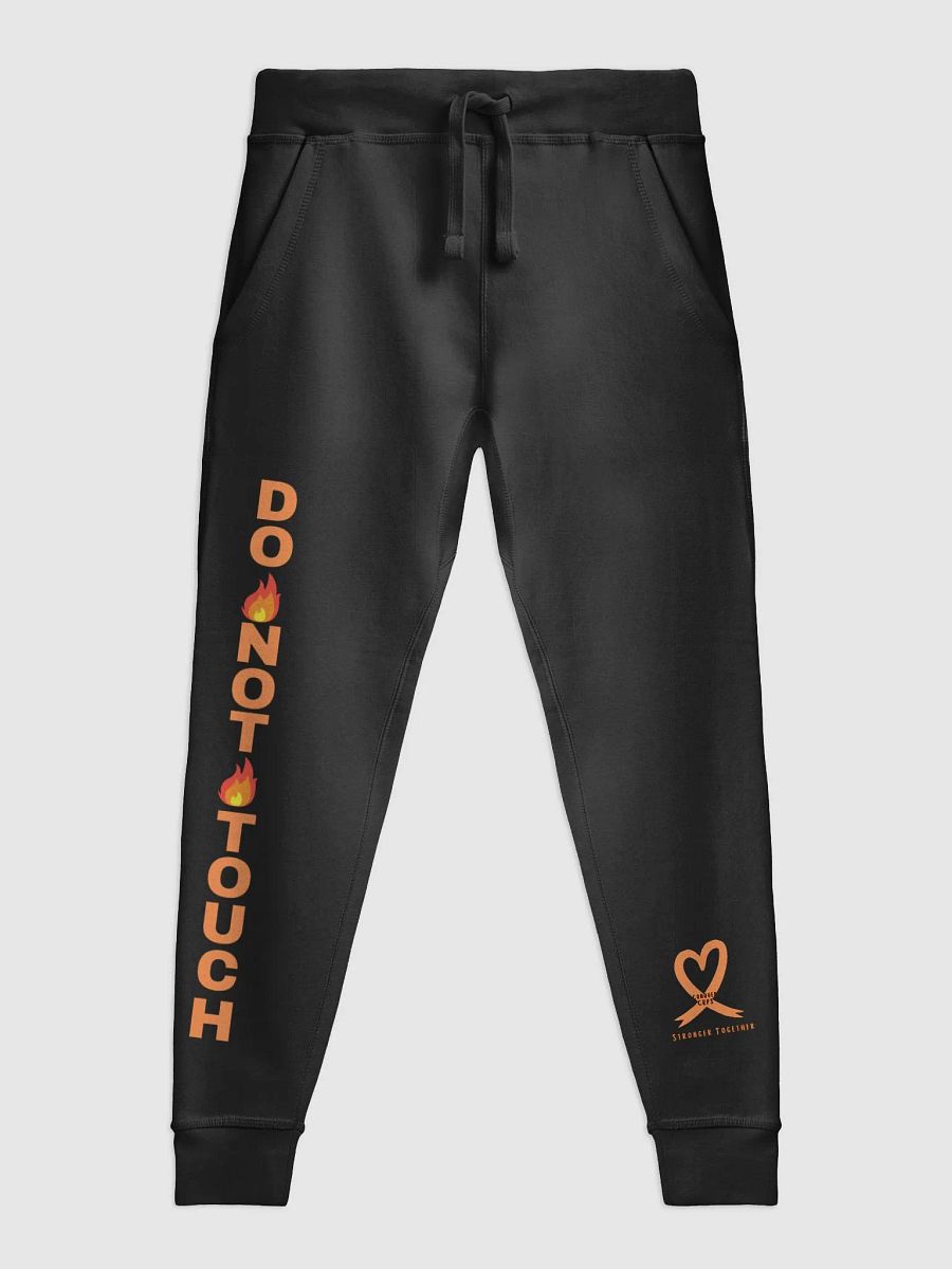 Do Not Touch RIGHT Leg Fleece Joggers product image (1)