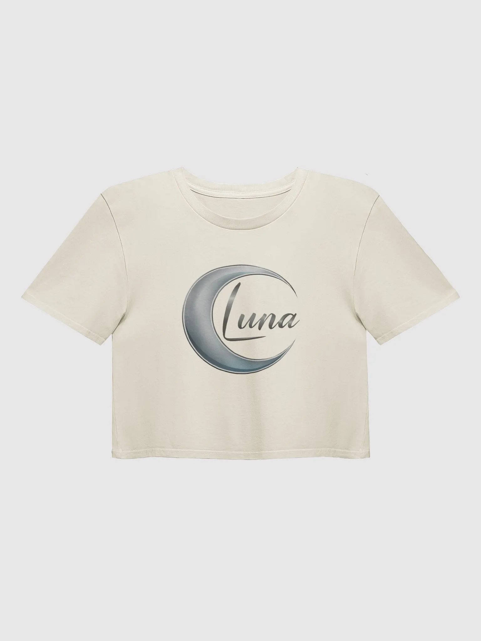 Luna Women's Premium Crop Top - Stylish Lunar Design product image (3)