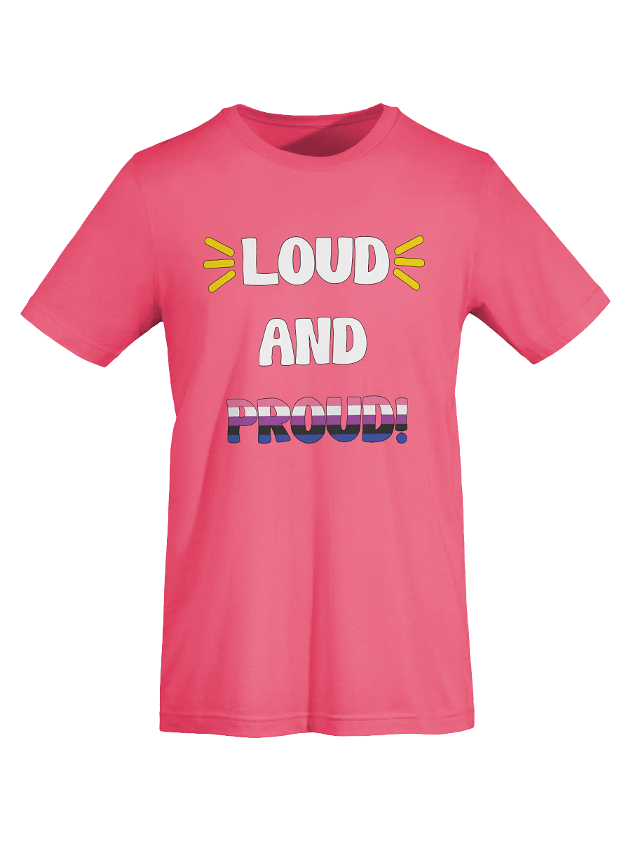 Loud and Proud Genderfluid T-Shirt product image (56)