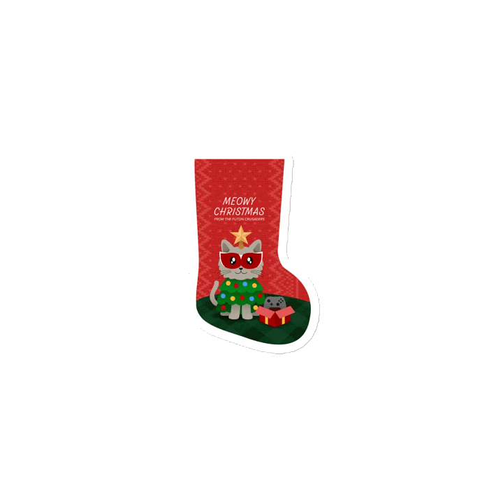 Meowy Christmas Magnet product image (1)
