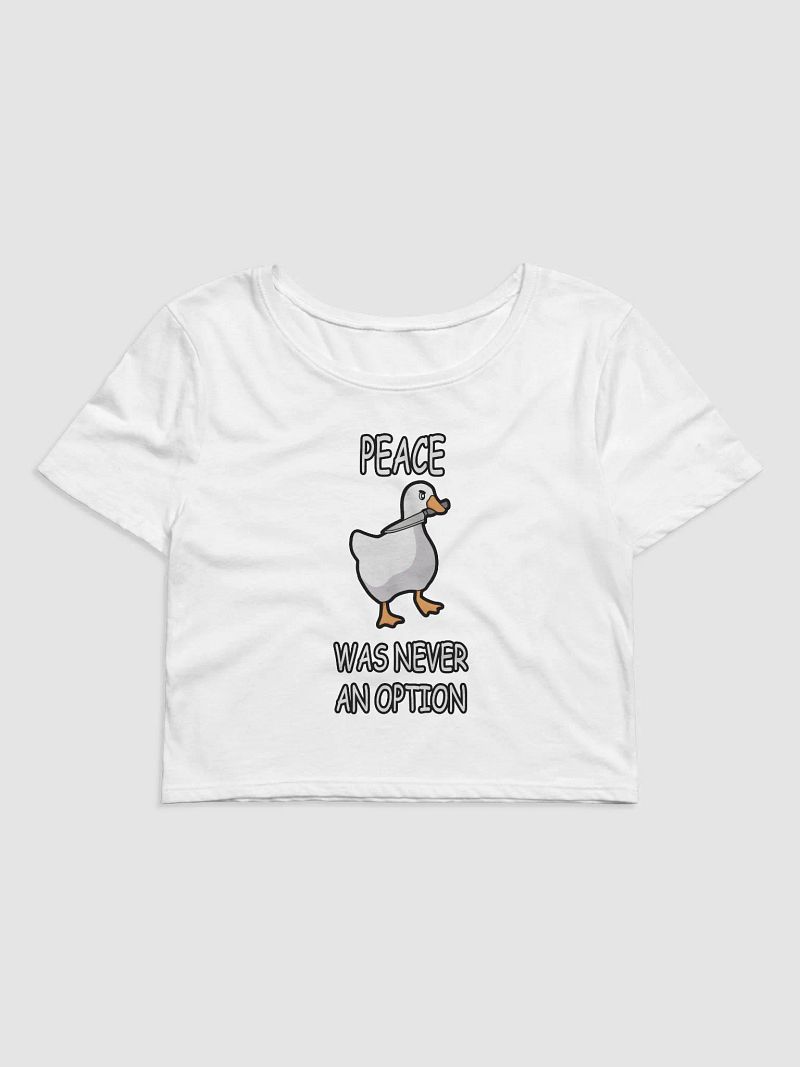 Knife Goose Women's Cropped T-Shirt