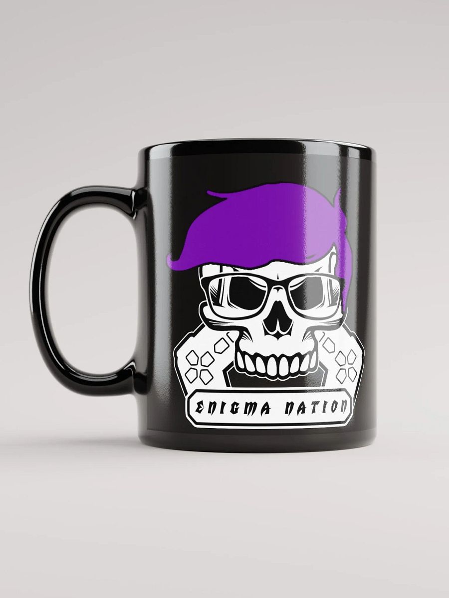 Enigma Nation Black Glossy Mug product image (12)