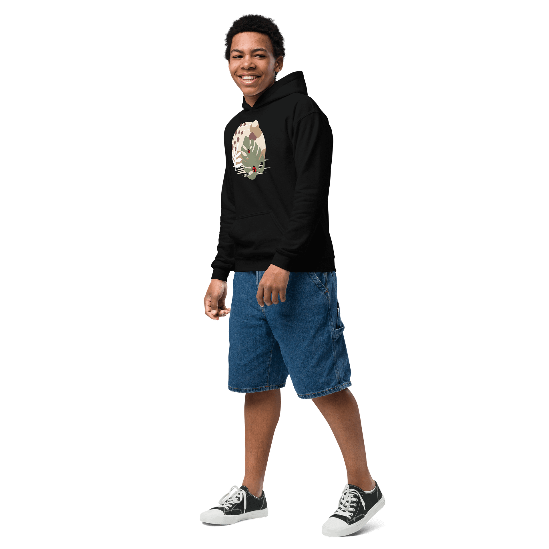 Organic Shapes Youth Hoodie product image (3)