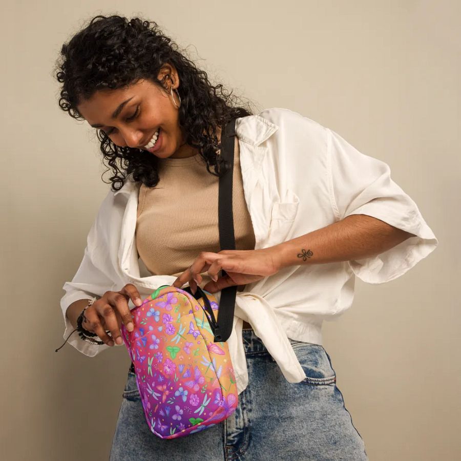 Whimsical Garden Dreams Crossbody Bag for moms friends daughters grannies product image (12)