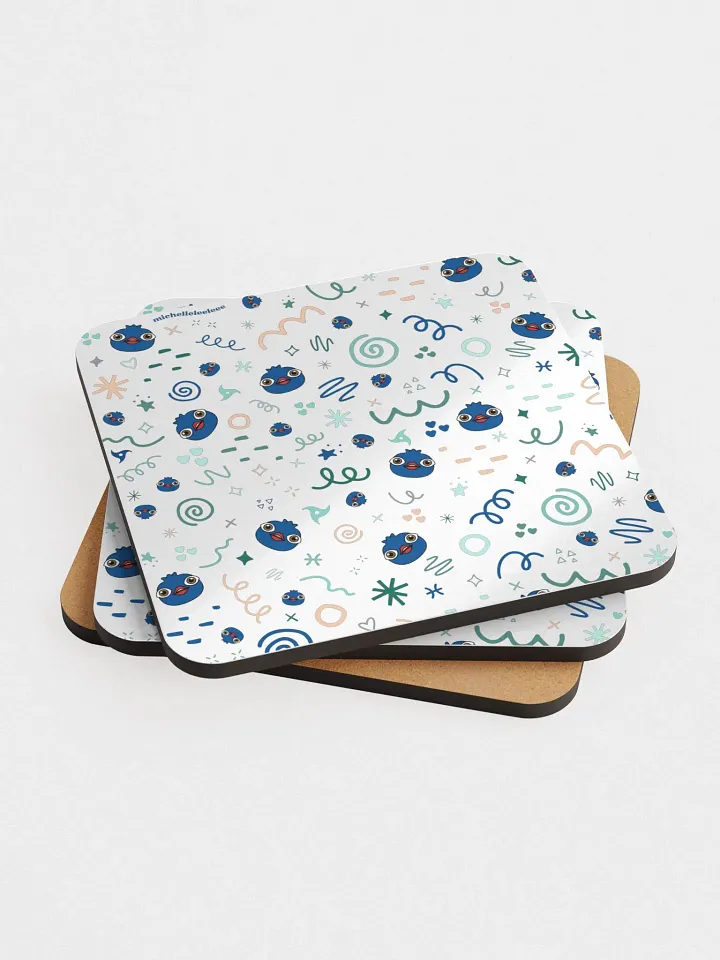BluebEyes Doodle Coaster product image (2)