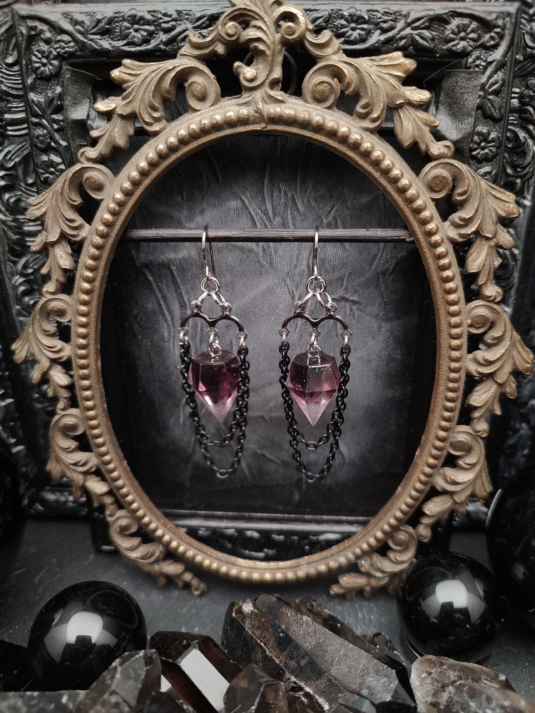 Earrings Epoxica - Velvet GalaxyDrops product image (3)