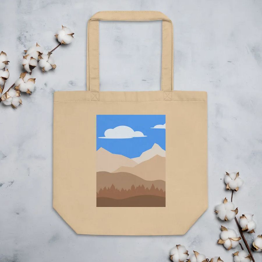 Mountain Valley Eco-Friendly Tote Bag product image (4)