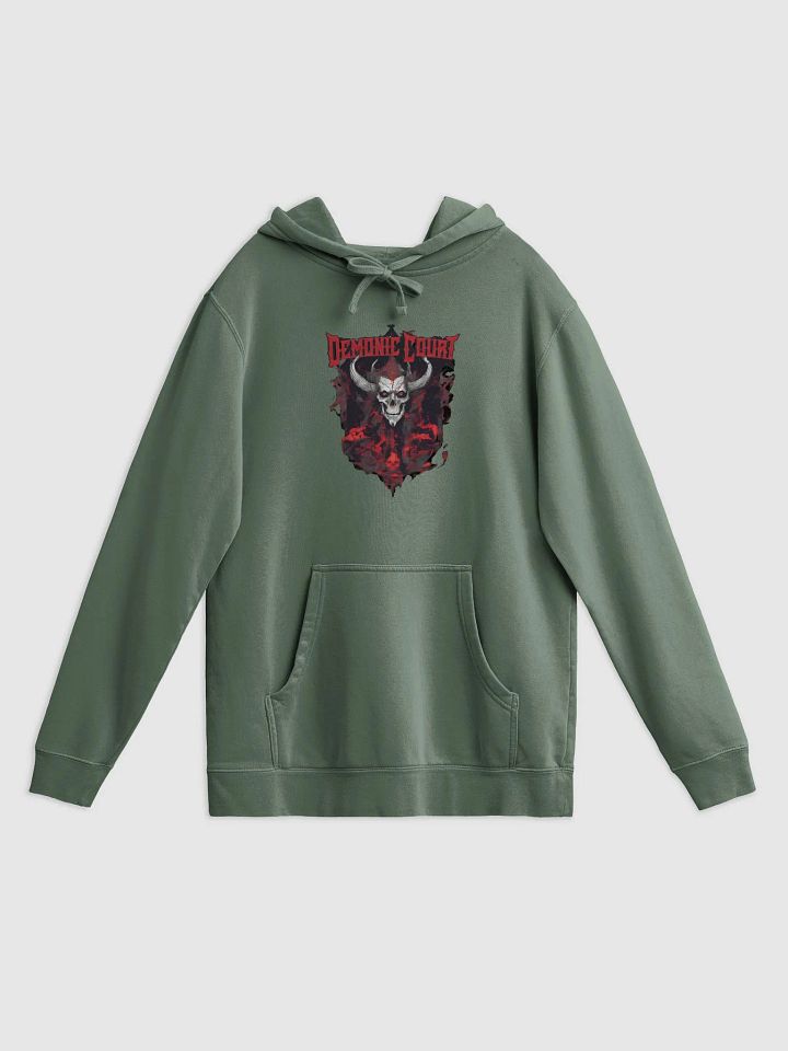 BTW Demonic Court pigment dyed womens hoodie product image (11)