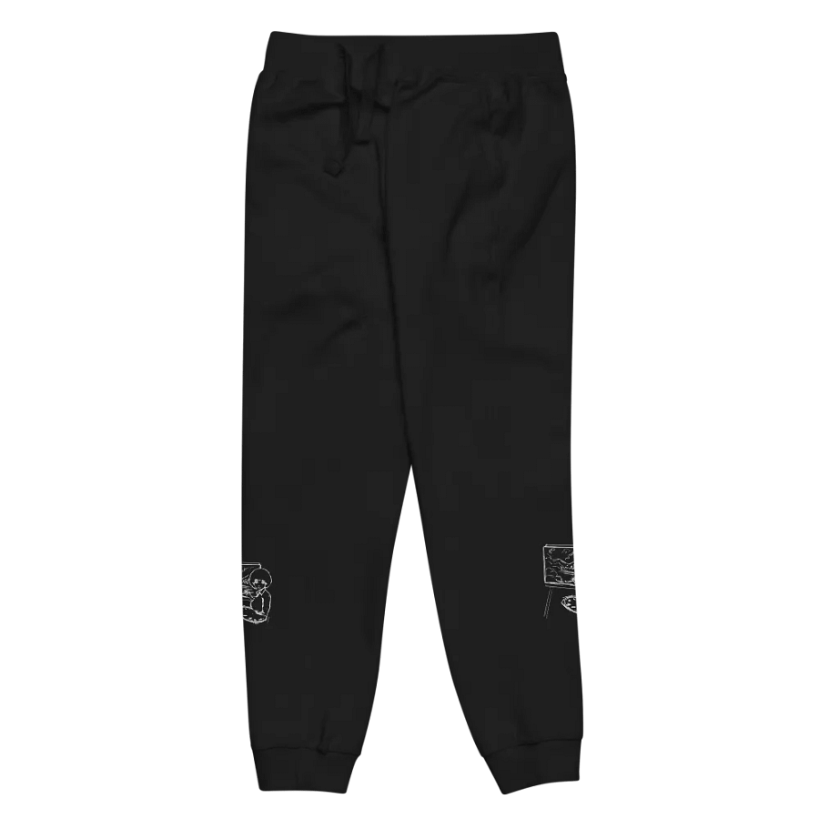 Boob Ross Unisex Fleece Joggers product image (6)