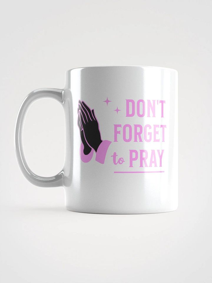 Prayer Reminder White Glossy Mug product image (2)
