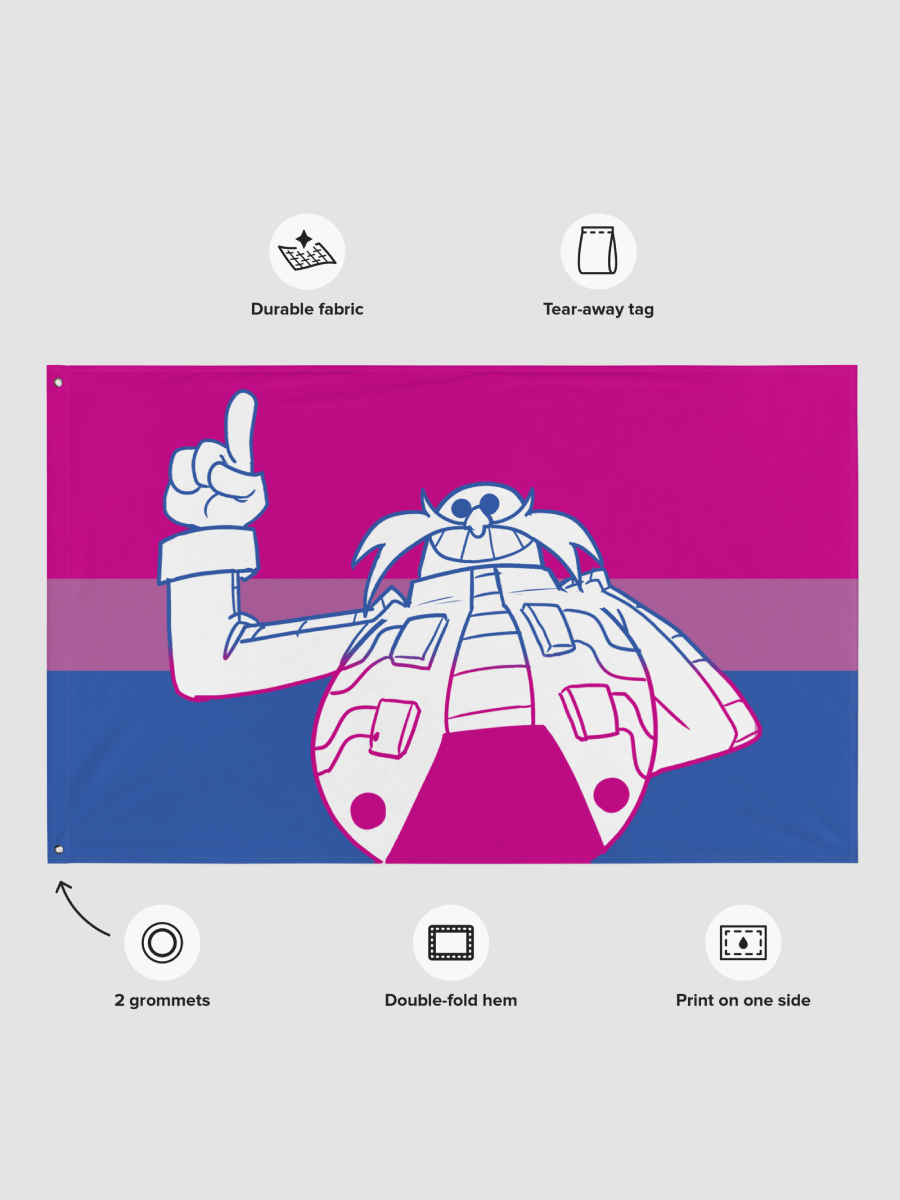 [EGGDROP] All-Over Print Flag product image (2)