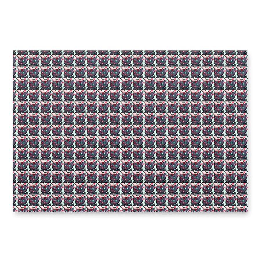 Cute Jemini Themed wrapping paper product image (1)