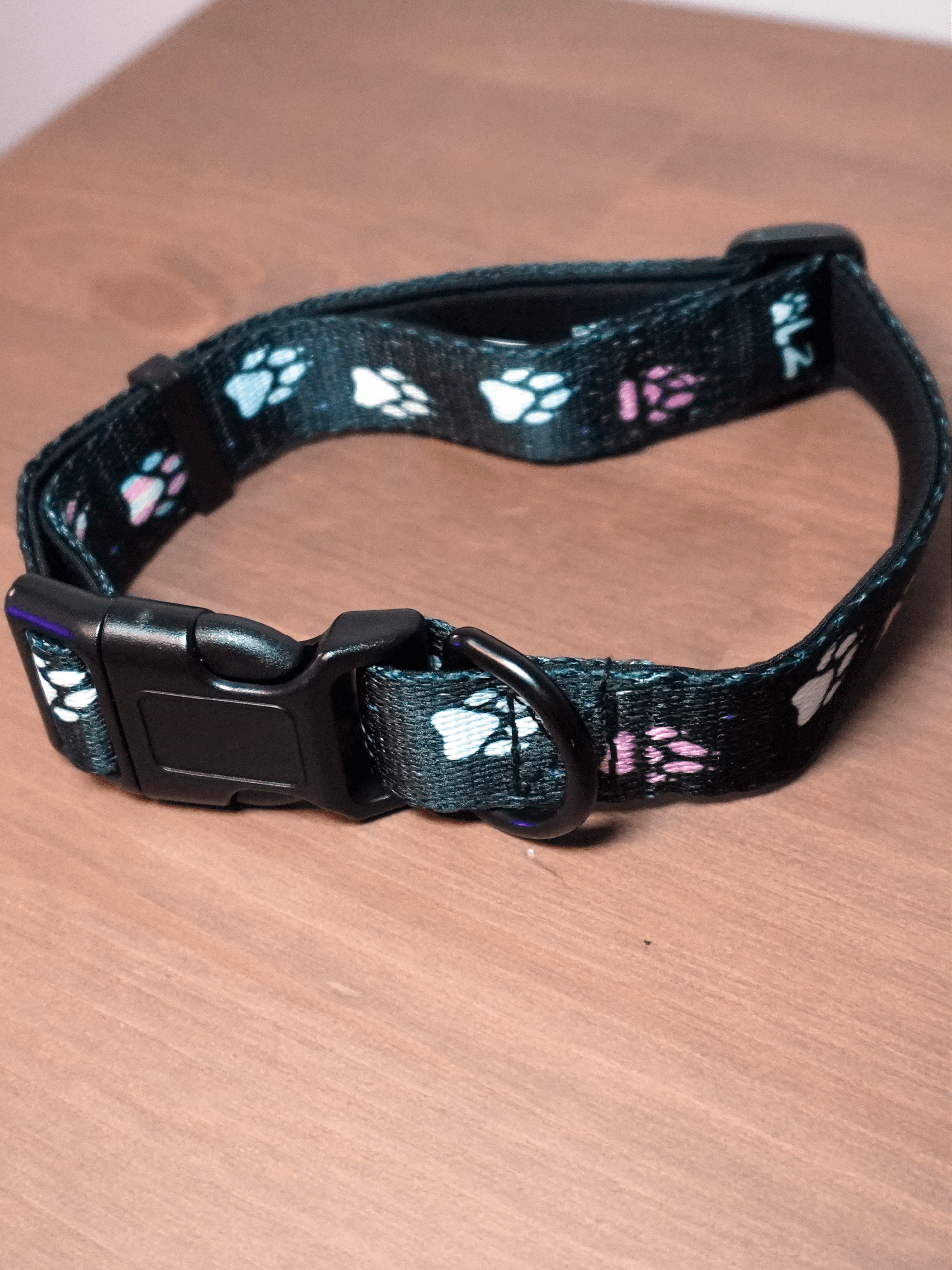 LZ Trans Wolf Paw Leash & Collar - Black product image (5)