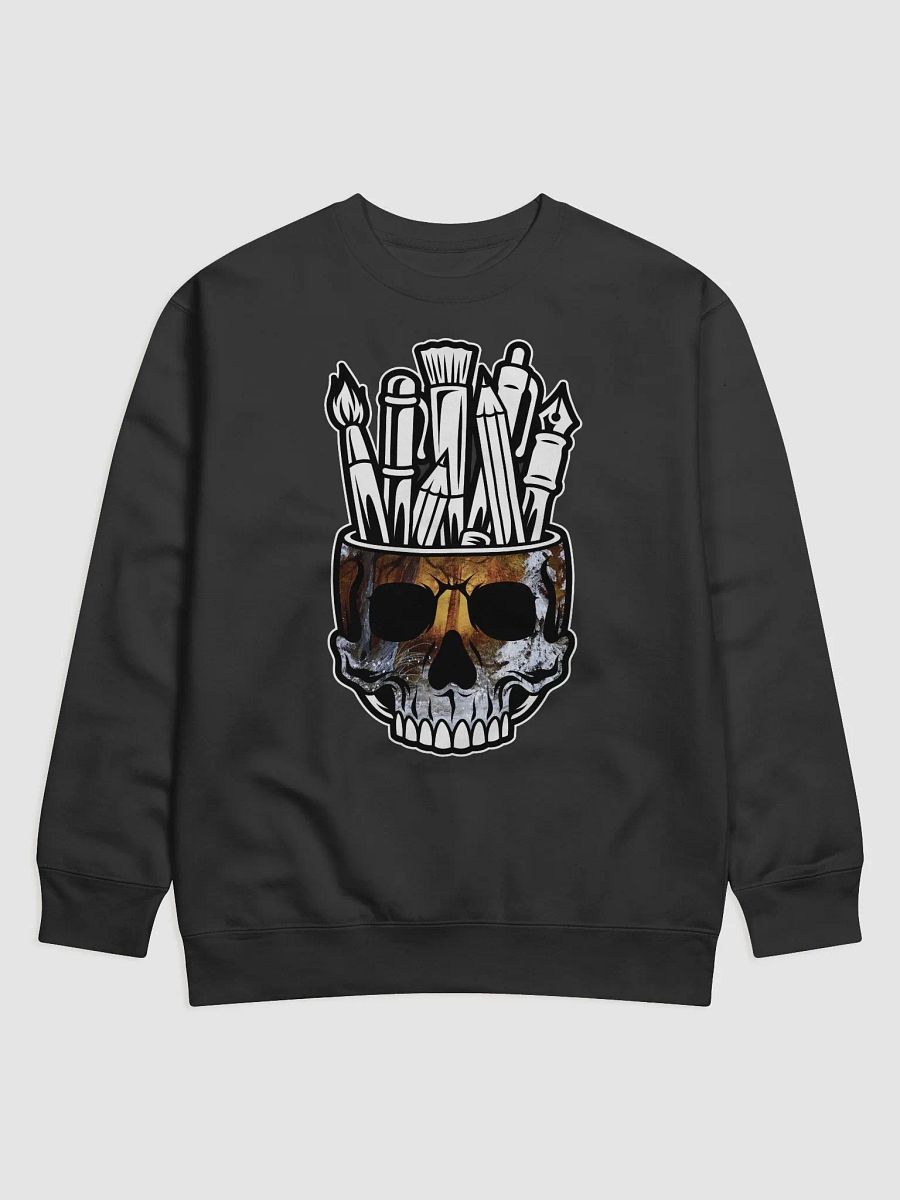 Skull Paintbrush Holder product image (1)