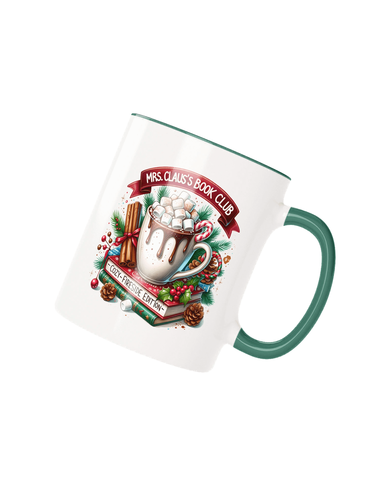 Mrs. Claus’s Book Club Mug product image (2)