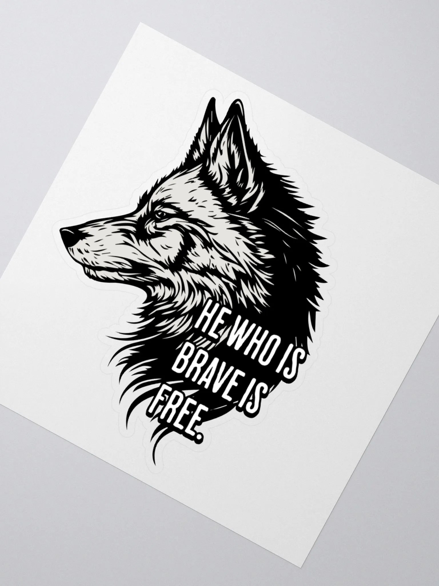 Stoic Quote Sticker product image (2)