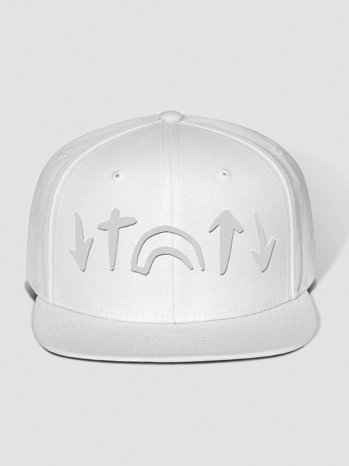 He Came. He Died. He Arose. He's Coming Back Christian White on White Hat product image (1)