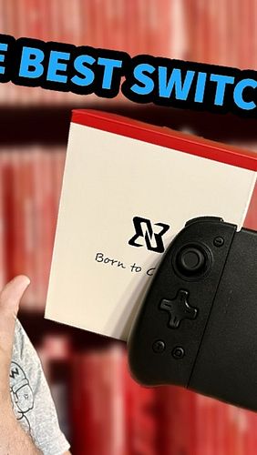 The best Nintendo Switch controller I have ever used. I got a pair of Joycons from my girlfriend for my birthday and they abs...