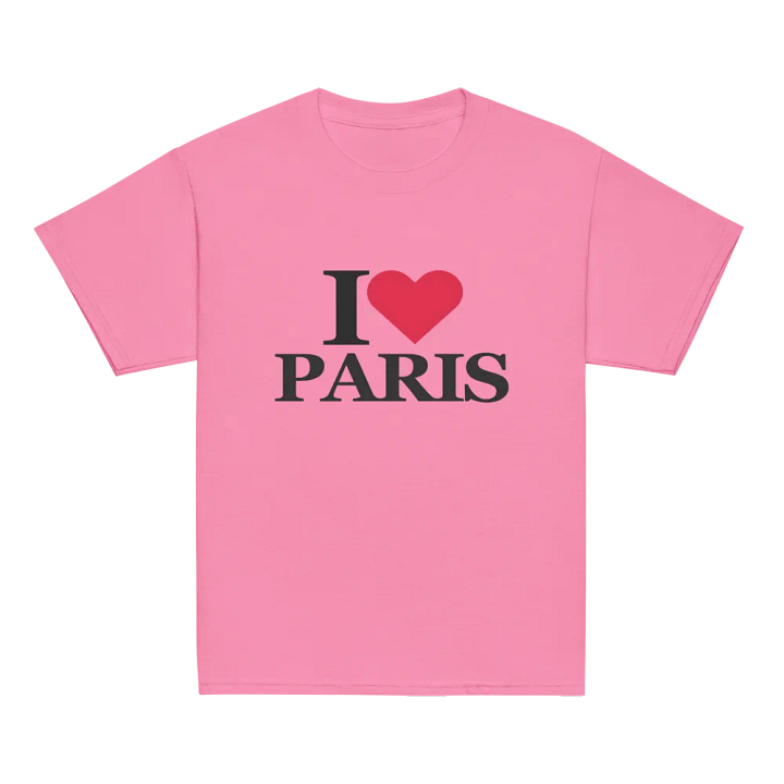 Kids T-Shirt I Love Paris product image (2)