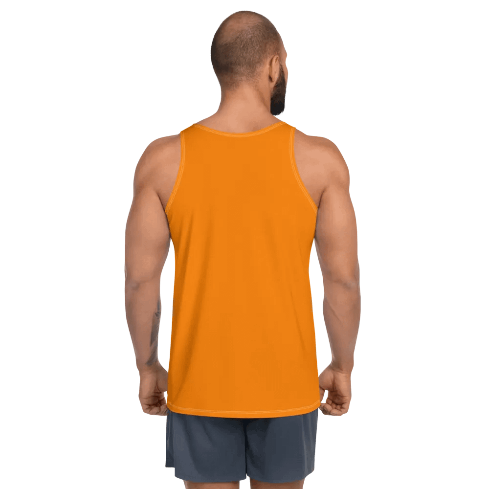 Plain Color Orange Tank Top product image (2)