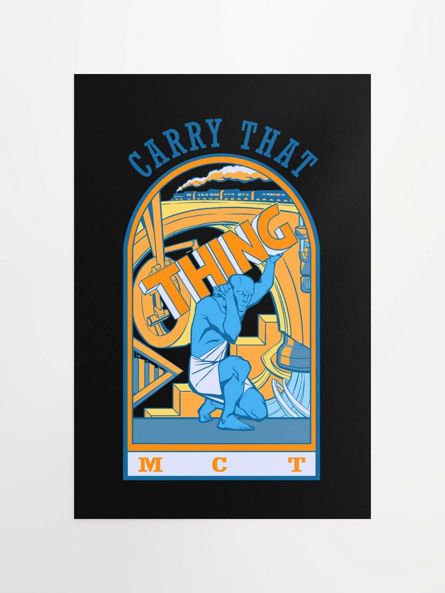 Man Carrying Poster product image (4)