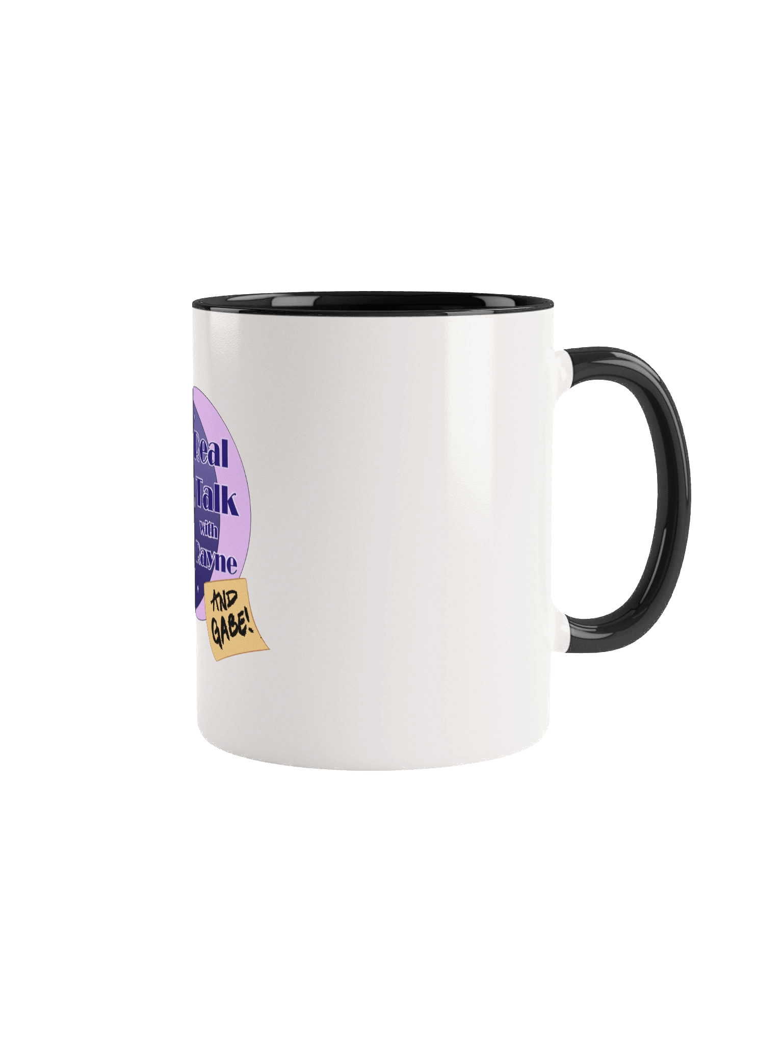 Real Talk w/ Rayne & Gabe: Ceramic Mug product image (1)