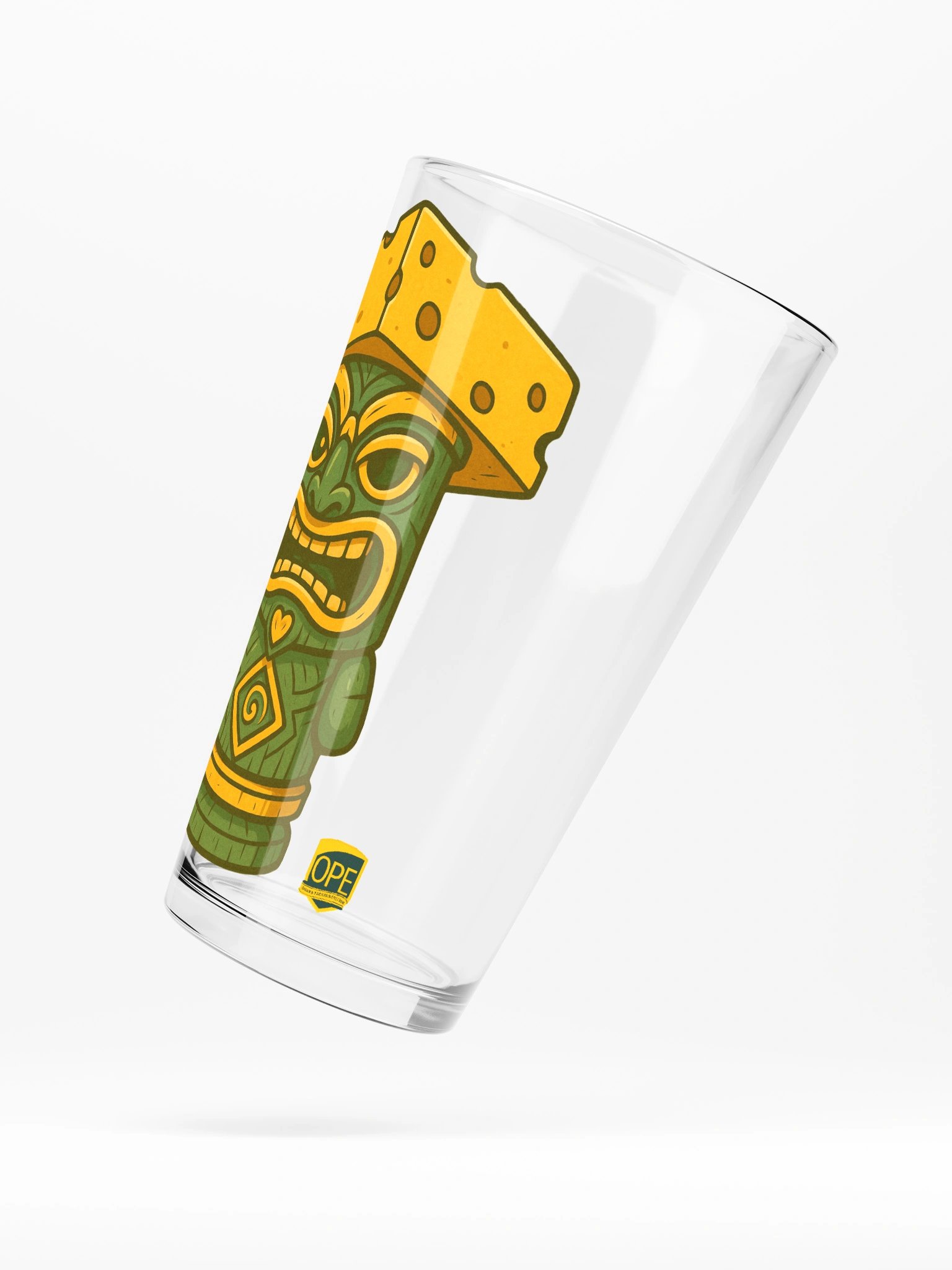 Cheesehead Tiki Shaker Pint Glass product image (5)