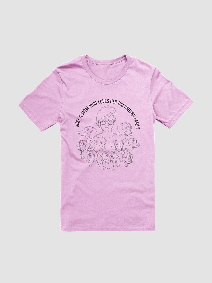 Just a Mom Who Loves Her Dachshund Family T-Shirt product image (1)