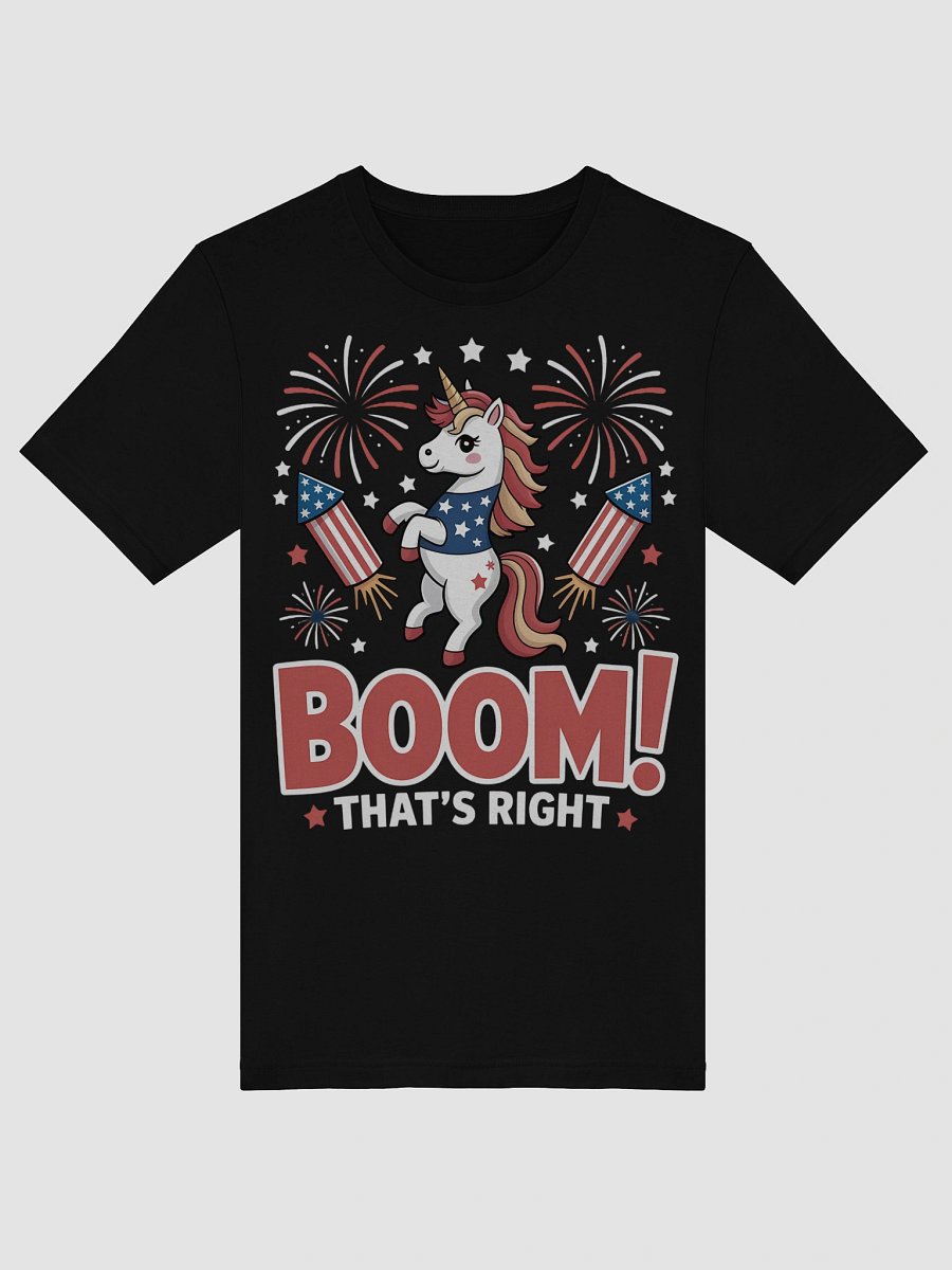 Starry Unicorn Boom! T-Shirt product image (41)