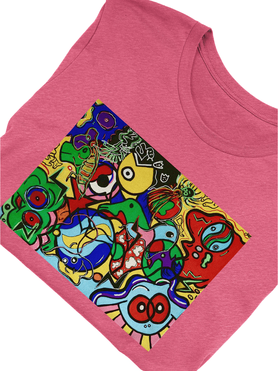 Chaos Turning Chaos Abstract Cartoon T-Shirt product image (5)