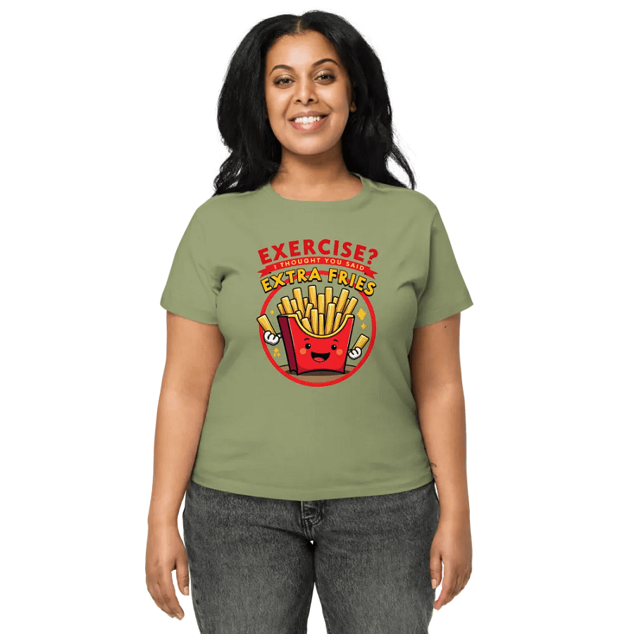 Extra Fries Happiness Women's Tee product image (6)
