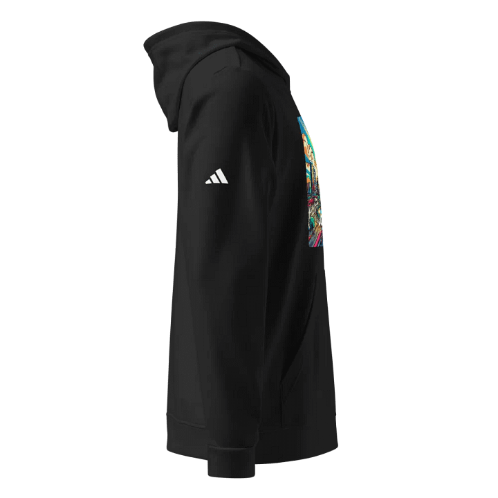 Adidas Fleece Hoodie | AI Design Jakarta city product image (2)