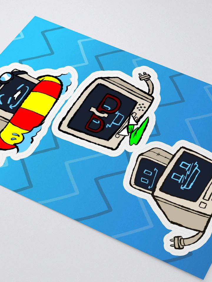 Silly Television: Sticker Sheet product image (2)