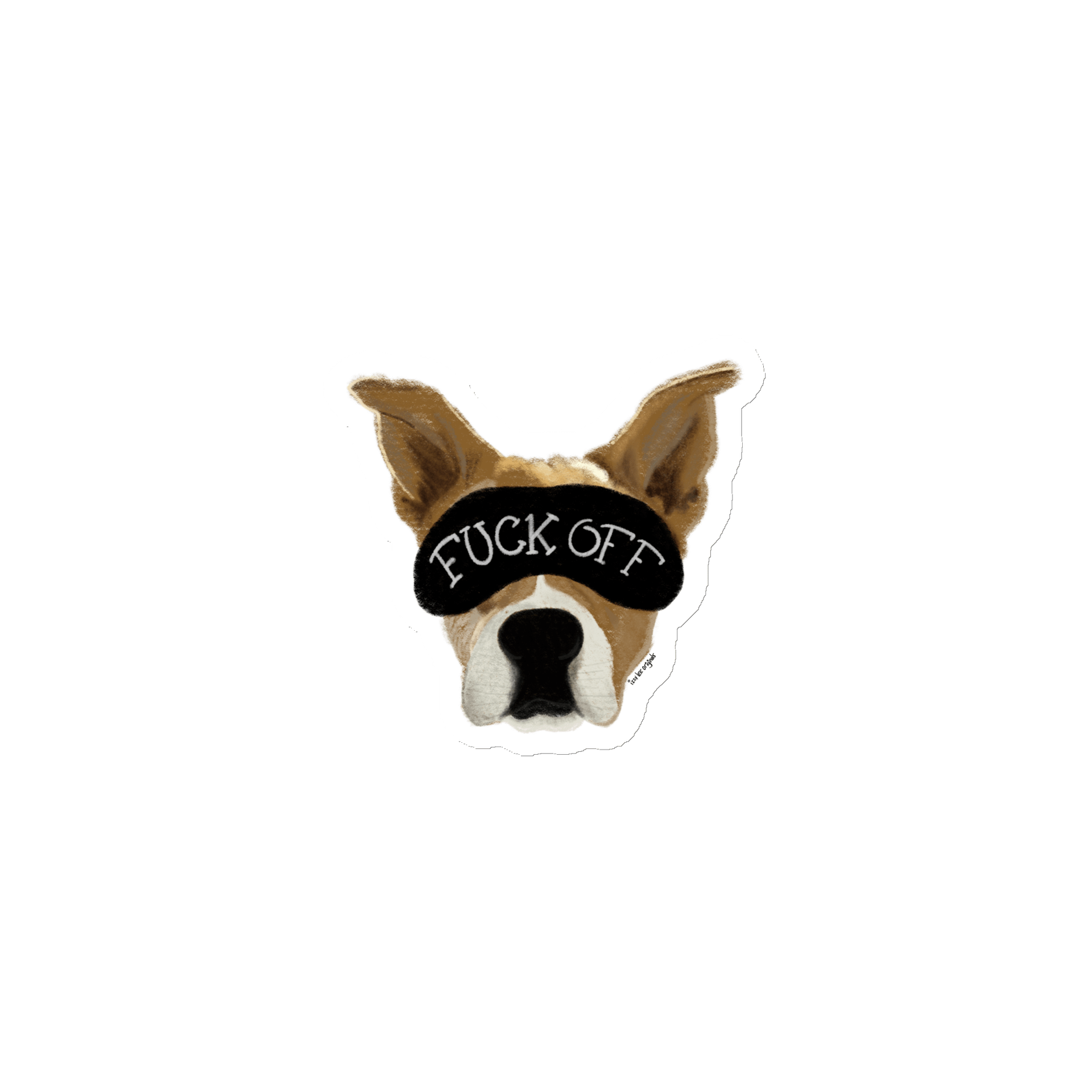 Maize "F Off" Magnet product image (1)