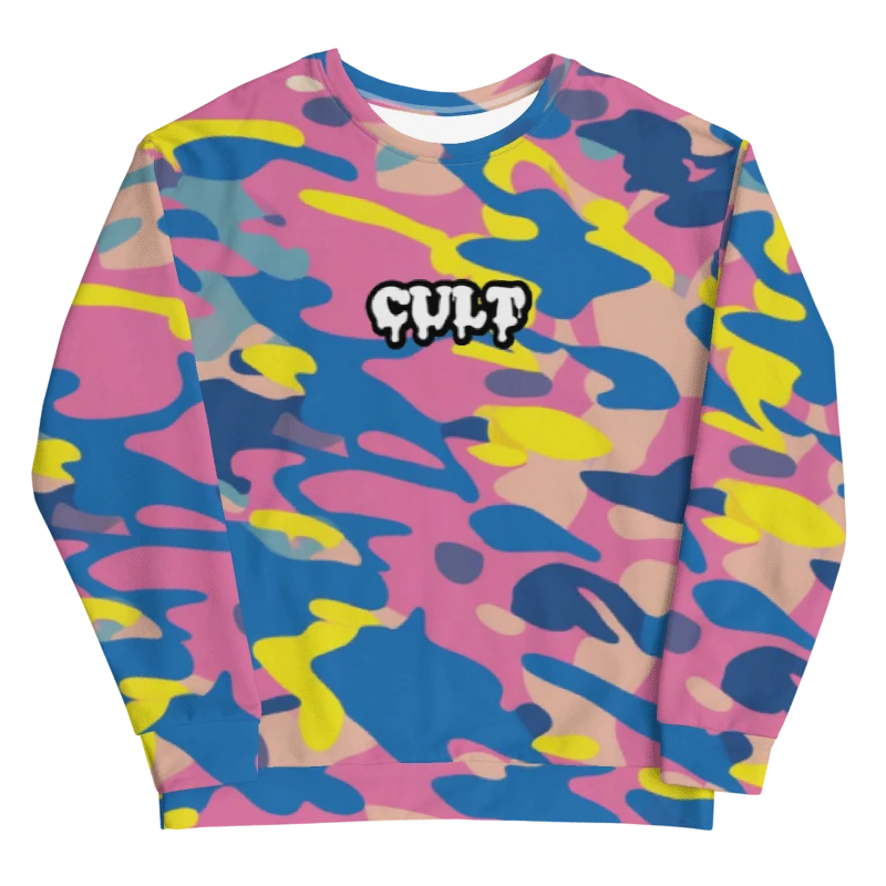 CULT CAMO SWEATER product image (1)