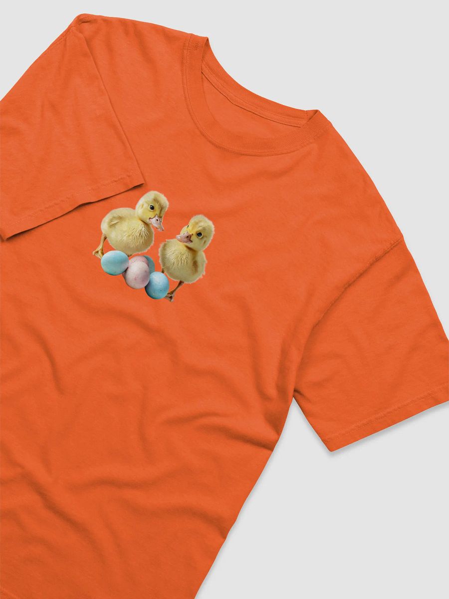 Pastel Ducklings and Bunny on back Comfort Tee product image (3)